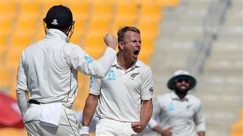 New Zealand Vs Pakistan First Test Scores Results Cricket Abu Dhabi