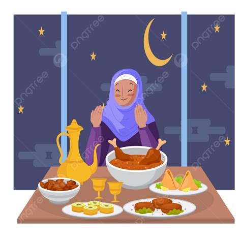 Suhoor Vector Hd Images Suhoor Wake Breaking Fast Arab Png Image