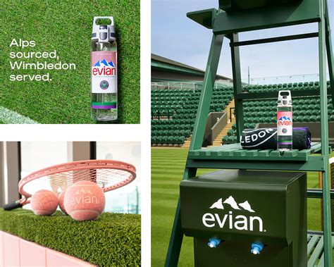 Evian Sport Our Wimbledon Sponsorship Evian Evian Natural