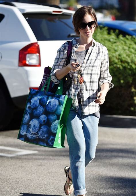 Lily Collins Shopping In La November Celebmafia