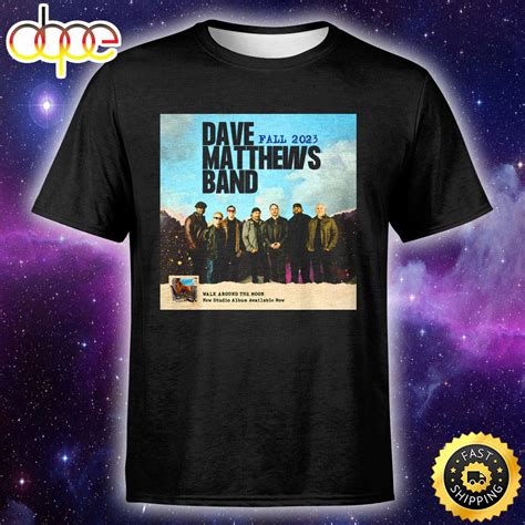 Dave Matthews Band Fall Tour Unisex T Shirt Musicdope S