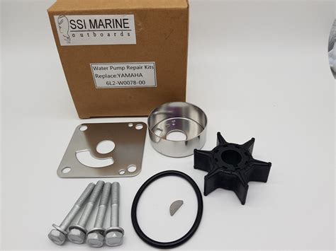 Water Pump Repair Kit 6L2 W0078 00 For YAMAHA Outboard 20 25 HP 2