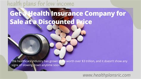 Get A Health Insurance Company For Sale At A Discounted Price Health