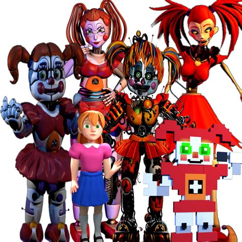 Todas A Vers Es De Circus Baby Five Nights At Freddys Pt Br Amino