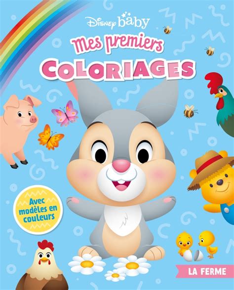 DISNEY BABY Mes Premiers Coloriages La Ferme Hachette Fr