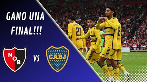 APASIONANTE Final En RosarioNewell S Vs Boca 06 04 2024 Resumen