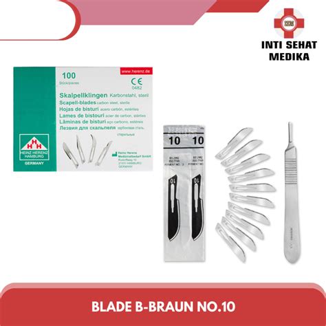 Jual B Braun Aesculap Bisturi No 10 Pisau Bedah B Braun Shopee