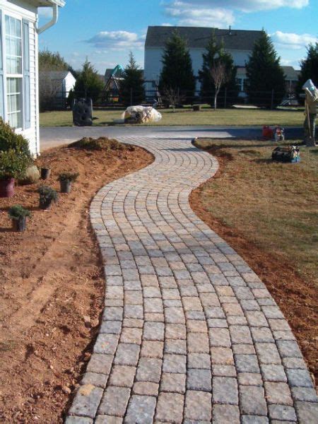 Modern Pavers Walkway Diy Amazing Paving Stones Pavement Outdoor Porch