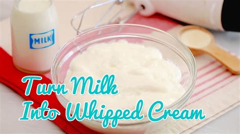 How To Turn Milk Into Whipped Cream Gemma S Bold Baking Basics Ep 16 Youtube