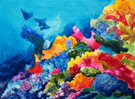 marine life painting  paintingvalleycom explore collection