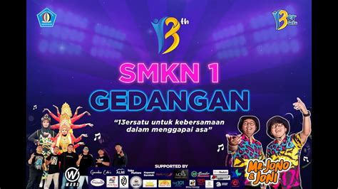 Mr Jono Joni Live 13 Tahun SMK Negeri 1 Gedangan YouTube