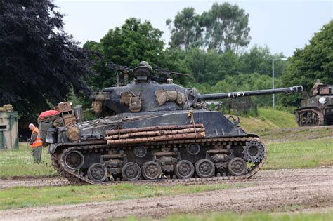 Sherman M4a2e8 Fury Tankfest Bovington Dorset Flickr