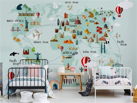 Map Of The World – Dreamhood Wallpapers