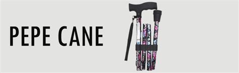 PEPE Folding Walking Canes For Women Floral Walking Canes For