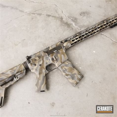 Cerakote Desert Multicam On This Custom Ar 15 By Jared Harshaw Cerakote