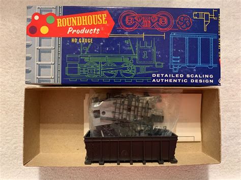 Roundhouse Ho Scale Unassembled Undecorated Various Train Car Kits Ebay