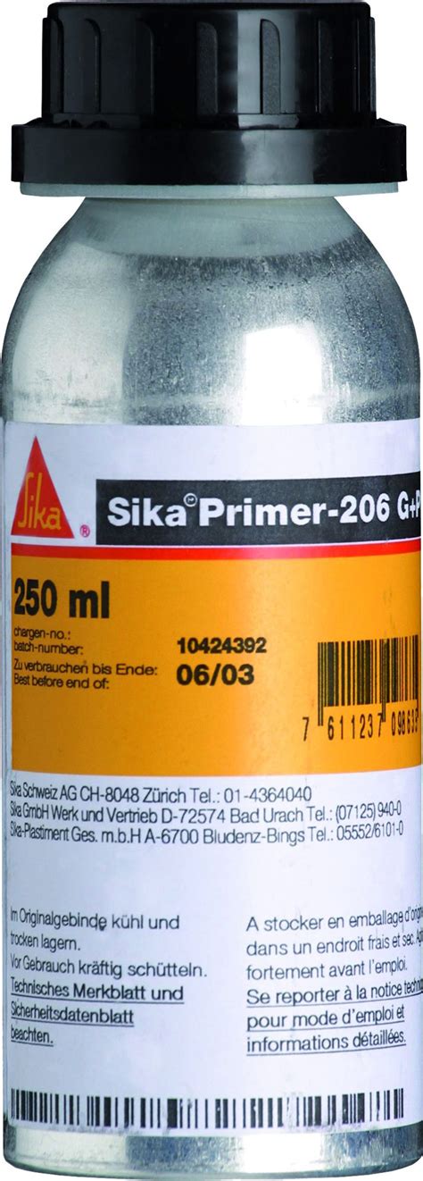 SIKA Primer 206 G P 250 Ml Sika Marken Yachticon Shop