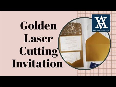 Glitter Invitation Cards Jalandhar Punjab Av Kreation Youtube