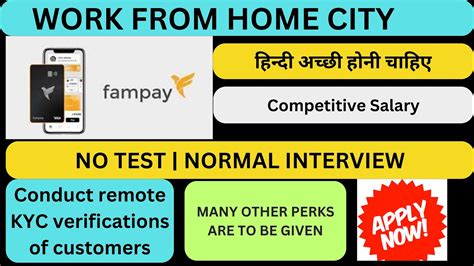 Fampay Hiring Freshers Perks Non Sales Job For Freshers Good