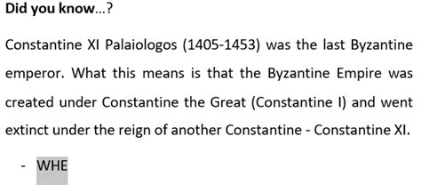 Who Was Constantine Xi Palaiologos The Last Emperor Of The Byzantine