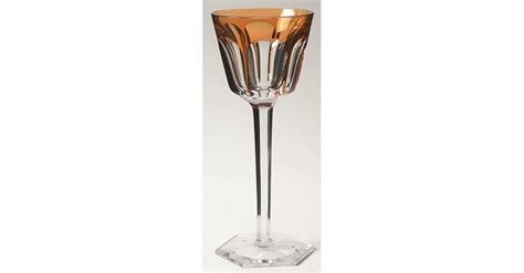 Harcourt Versailles Cut Orange Rhine Wine By Baccarat Replacements