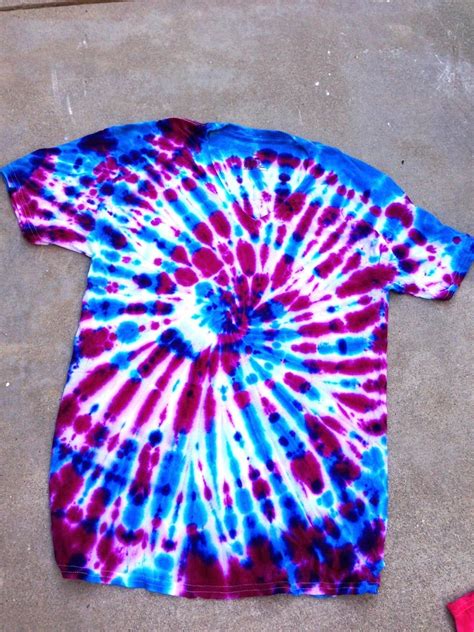 Spiral Tie Dye Instructions