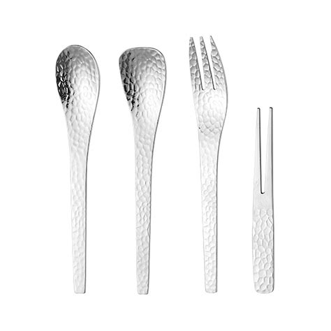 Beforeyaynhammer Cutlery Set Piece Stainless Steel Square Cutlery