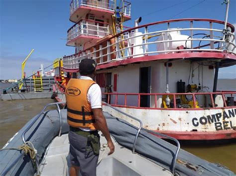 Capitania Fluvial De Santar M Intensifica Inspe O Naval Na Opera O