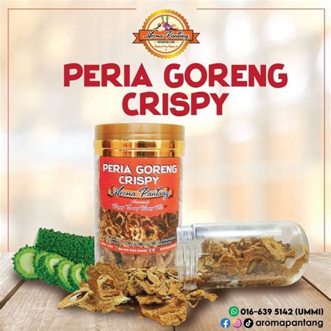 Makanan Berpantang Dan Kudapan Sihat Aroma Pantang Peria Goreng