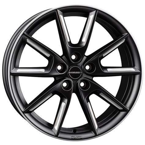 Borbet LX19 Black Matt Silver Spoke Rim KOSTENLOSER VERSAND Oponeo At