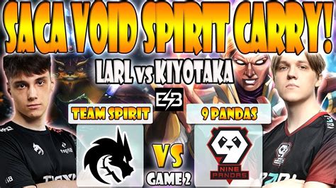 TEAM SPIRIT VS 9 PANDAS BO3 GAME 2 YATORO VS RAMZES KIYOTAKA DPC EEU