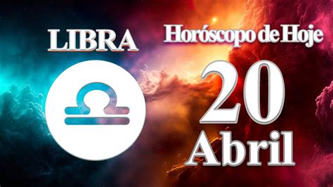 Libra ♎ 𝐔𝐌 𝐌𝐈𝐋𝐀𝐆𝐑𝐄 𝐄𝐒𝐓Á 𝐀 𝐂𝐇𝐄𝐆𝐀𝐑 💣 Horóscopo De Hoje 20 De Abril 2023 🔮