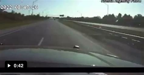 Florida Trooper Crashes Her Car Into An Oncoming Vehicle To Prevent The Car From Driving Into A