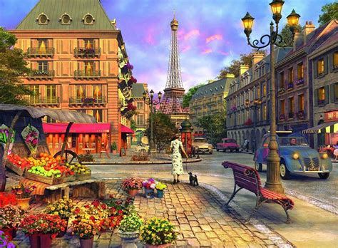 Buy Ravensburger A Walk Through Paris Puzzle 500pc