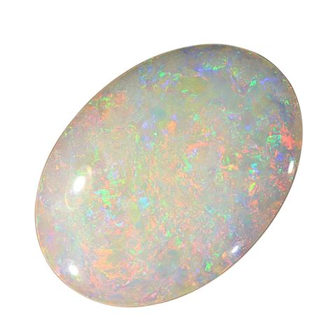 Gemstone Oval Australian Fire Opal Stone For Astrological Usage Carat