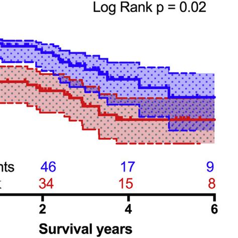 Kaplan Meier Survival Curve For The Matched Cohort Kaplanmeier