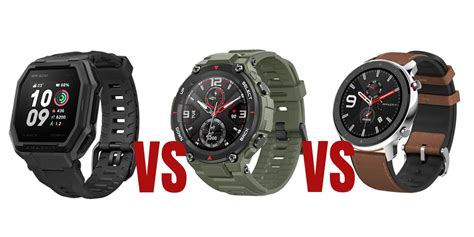 Amazfit Ares vs T Rex vs GTR Cuál es el mejor smartwatch Xiaomi