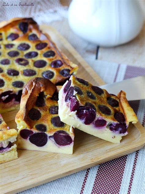 Clafoutis Aux Cerises De Christophe Felder Lolo Et Sa Tambouille