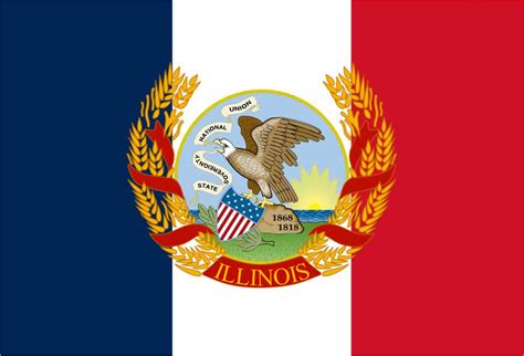 Illinois Flag Redesign (Fixed) : vexillology