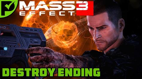 Mass Effect 3 Destroy Ending [legendary Edition Extended Cut] Youtube