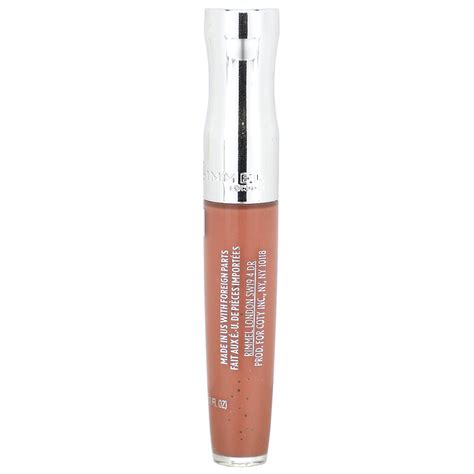 Rimmel London Stay Glossy Lip Gloss 133 Bare Minimum 0 18 Fl Oz 5 5 Ml