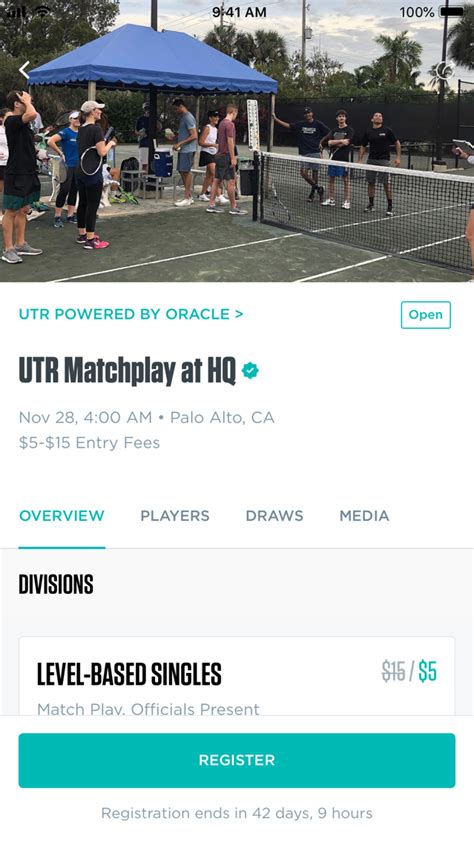 Utr Universal Tennis Rating For Ios Iphone Free Download At Apppure