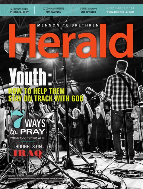 Mennonite Brethren Herald Sept 2014 By Mennonite Brethren Publications