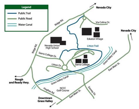 Nevada Union High School Campus Map - Map