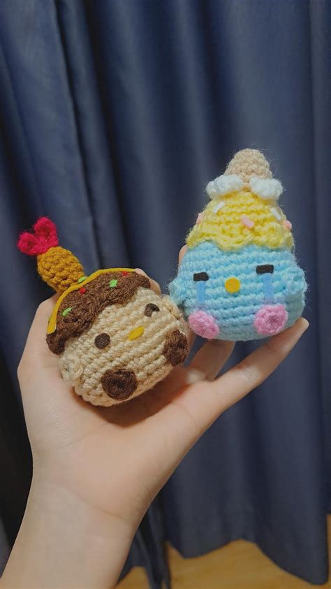 In Ice Cream And Takoyaki Crochet Pattern Ribblr