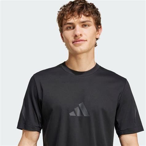 Clothing Adidas Z N E Tee Black Adidas Qatar