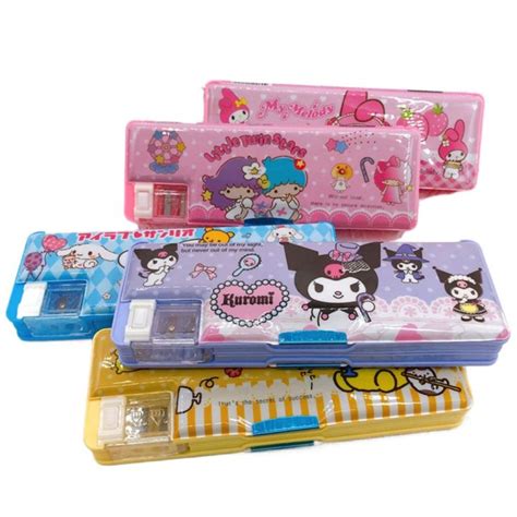 Warm Lifes Birthday T Multifunctional Cartoon Anime Kawaii Kuromi Pencil Case Cinnamoroll