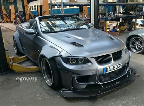 In Arbeit Bmw E92 M3 Cabrio Mit Liberty Walk Optik Breitbau Tuningblog Eu Magazin