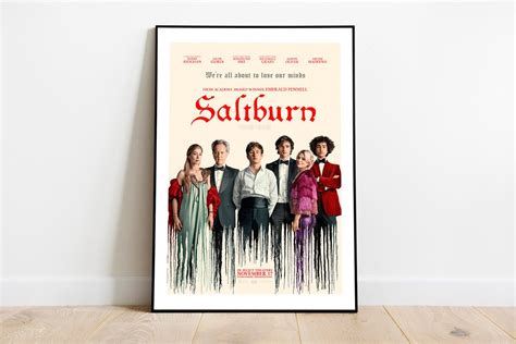 Framed Saltburn Poster, Saltburn Movie Poster, Wall Art, Wall Decor ...