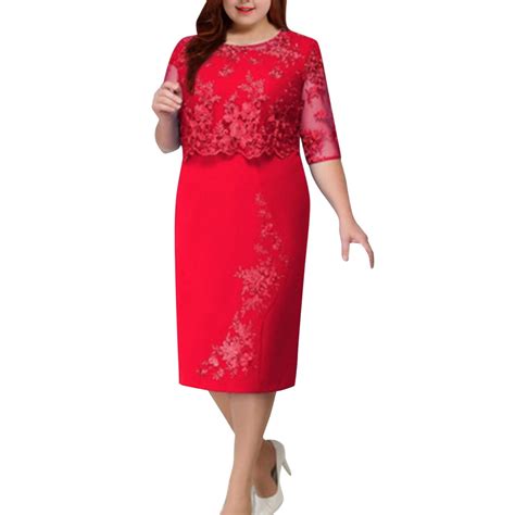 Gzea Sexy Dresses For Women Date Night Women Plus Size Elegant Formal